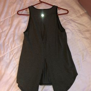 Lululemon Green Open Up Tie Back Tank size 4